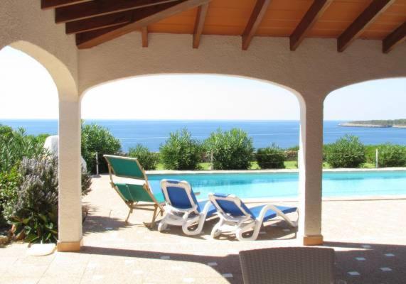 Villa Helios Villa En Cala Pi Con Vistas Despejadas Экстерьер фото